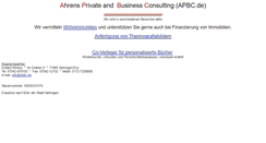 Desktop Screenshot of apbc.de