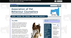 Desktop Screenshot of apbc.org.uk